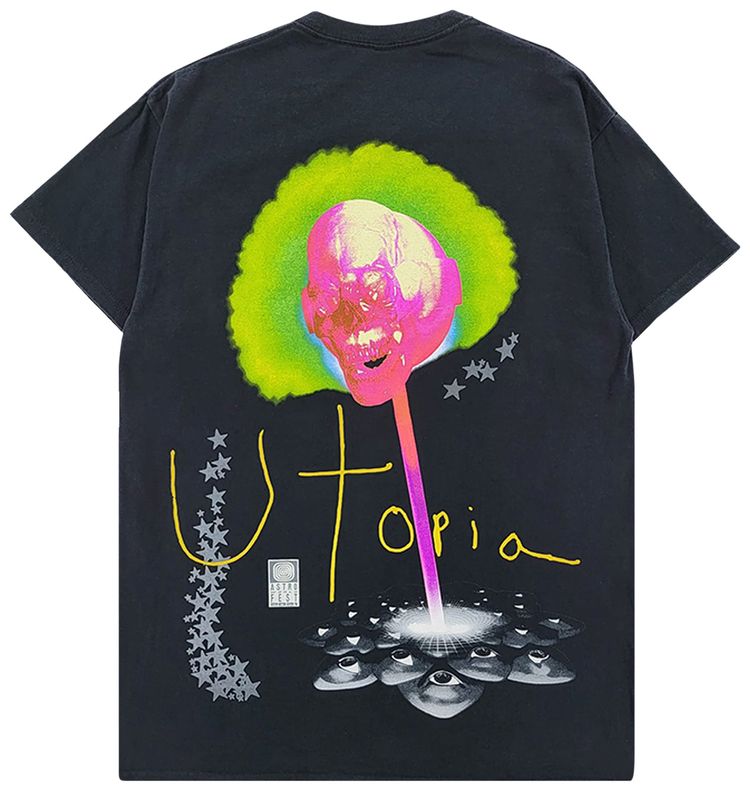 Cactus Jack by Travis Scott Lollipop Tee Black