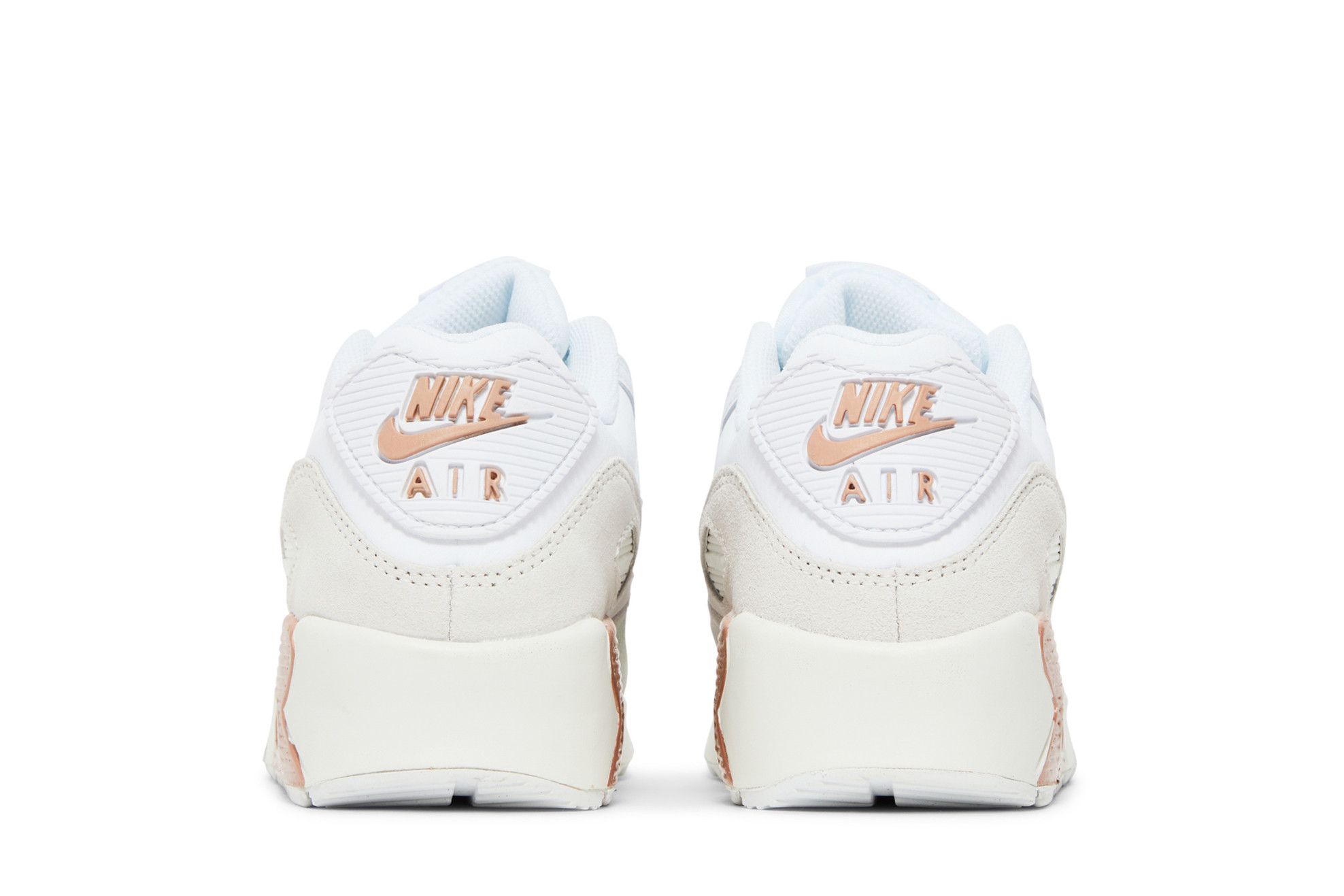 Buy Nike Air Max 90 Leather GS 'White Metallic Red Bronze