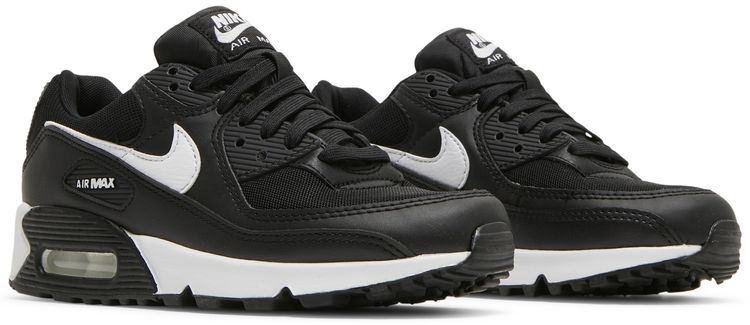 Wmns Air Max 90 Black White