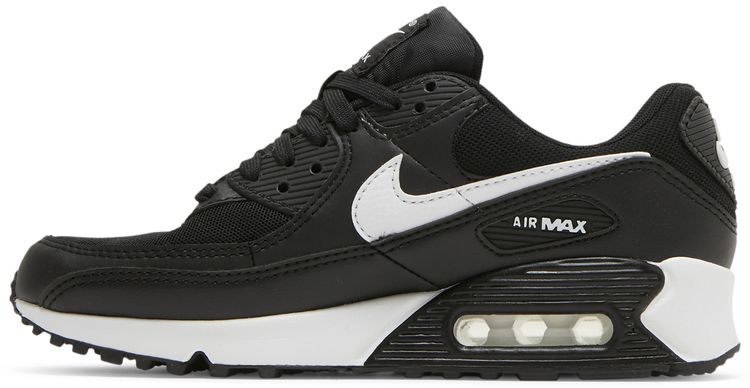 Wmns Air Max 90 Black White