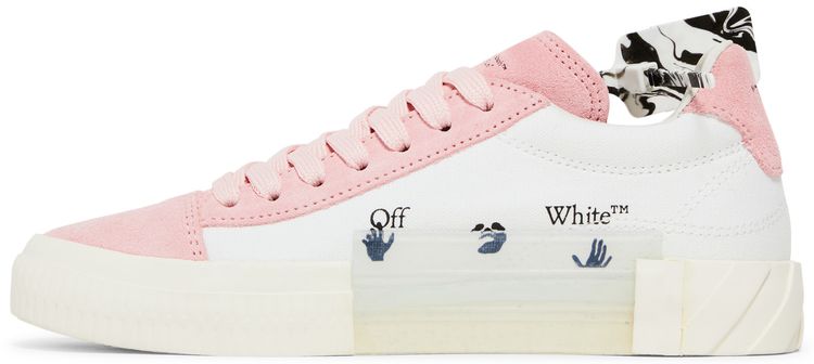 Off White Wmns Vulc Eco Sneaker White Pink