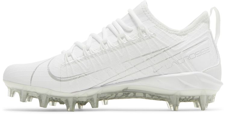 Nike Alpha Huarache 7 Pro LAX White Metallic Silver