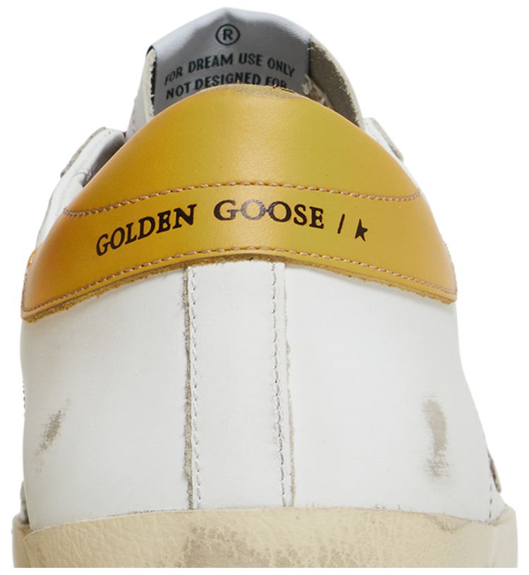 Golden Goose Superstar White Yellow