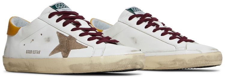 Golden Goose Superstar White Yellow