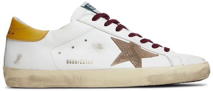 Golden Goose Superstar White Yellow