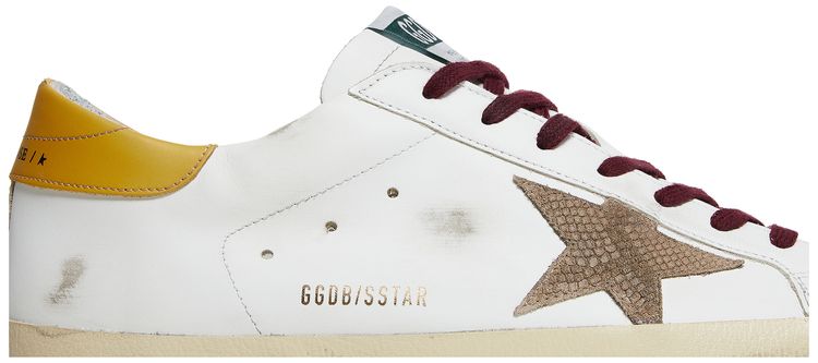 Golden Goose Superstar White Yellow