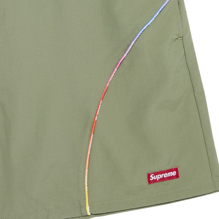 Supreme Gradient Piping Water Short Olive