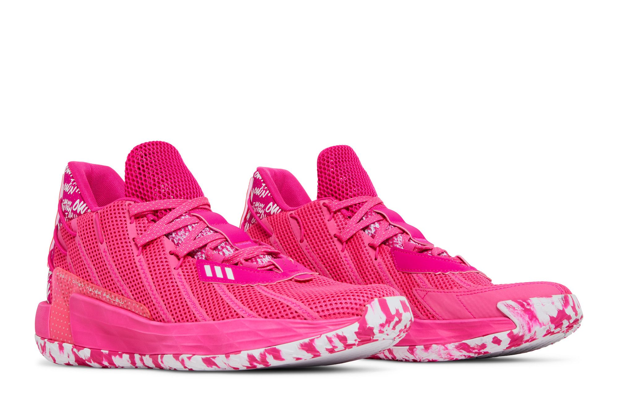 dame i am my own fan pink