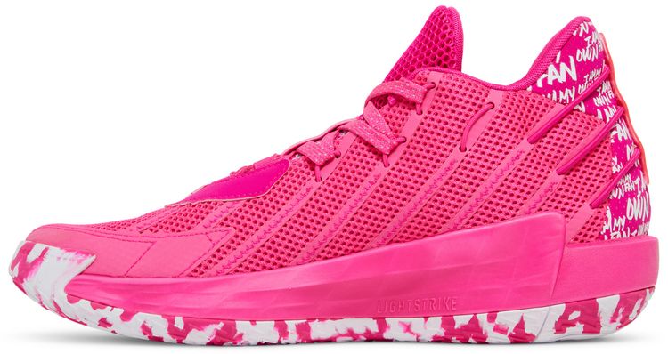 Adidas Dame 7 I Am My Own Fan   Team Shock Pink