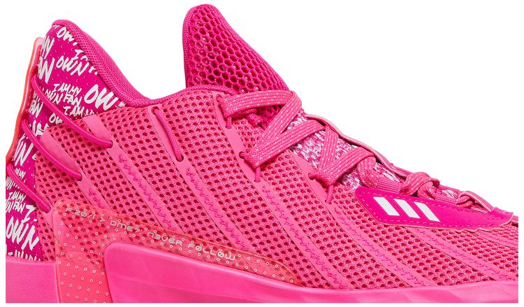 Adidas Dame 7 I Am My Own Fan   Team Shock Pink