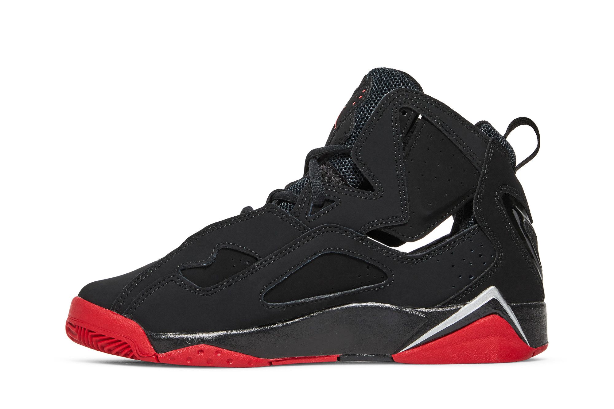 jordan true flight black and red mens
