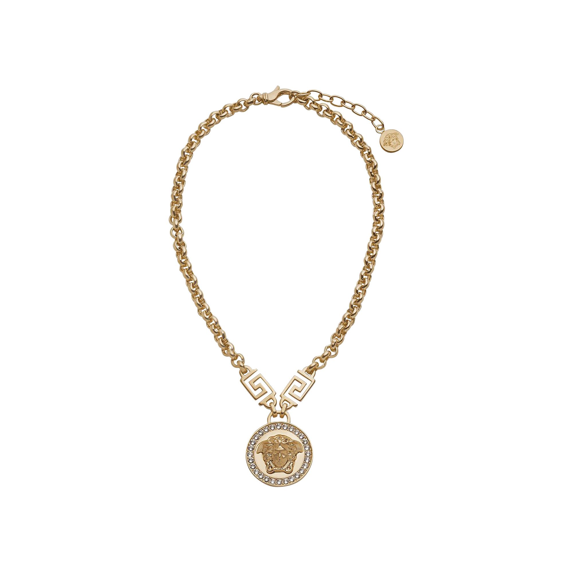 Versace icon top medusa necklace