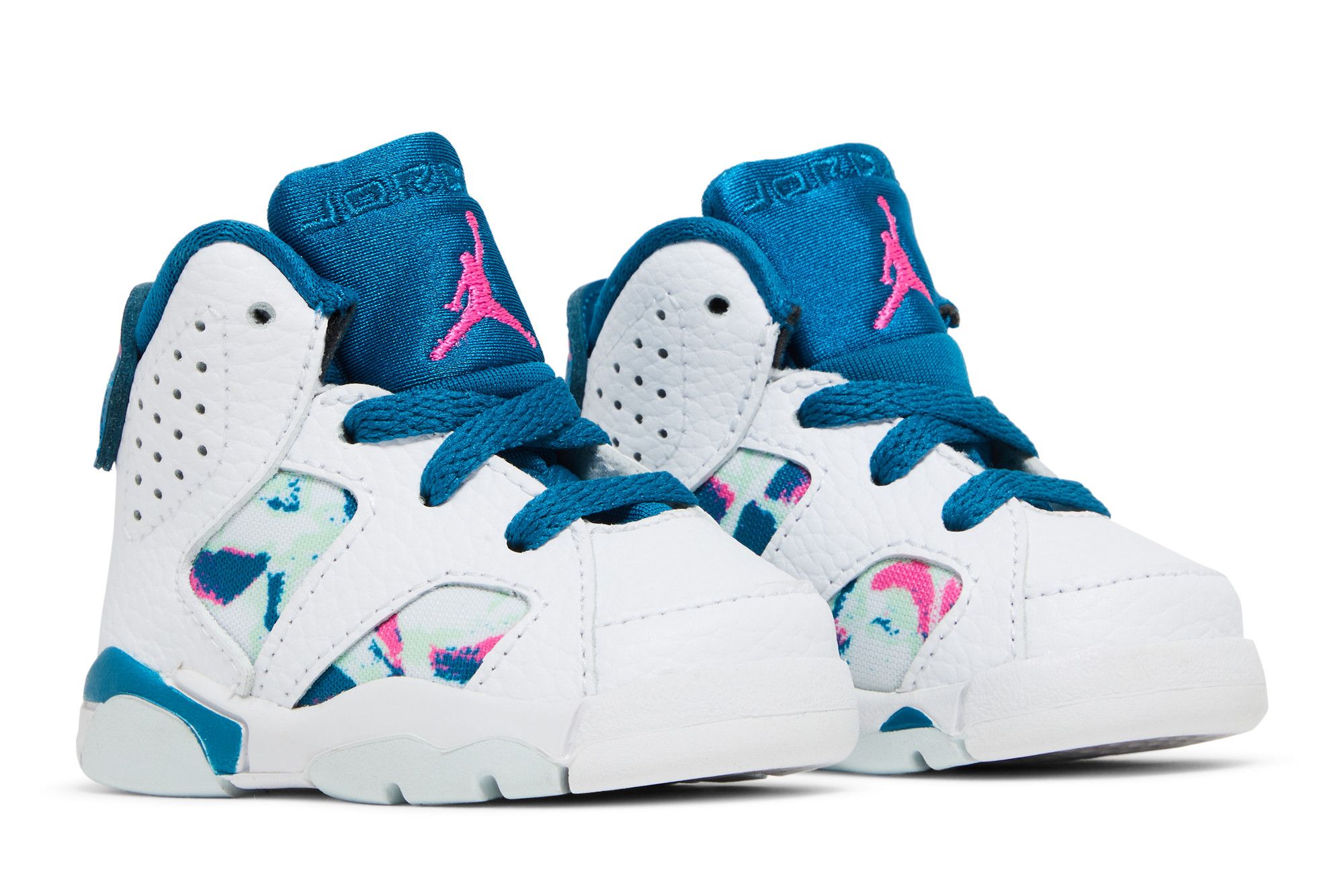 Jordan retro 6 green abyss hot sale
