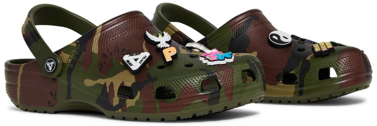 Crocs Palace x Classic Clog Jungle Camo