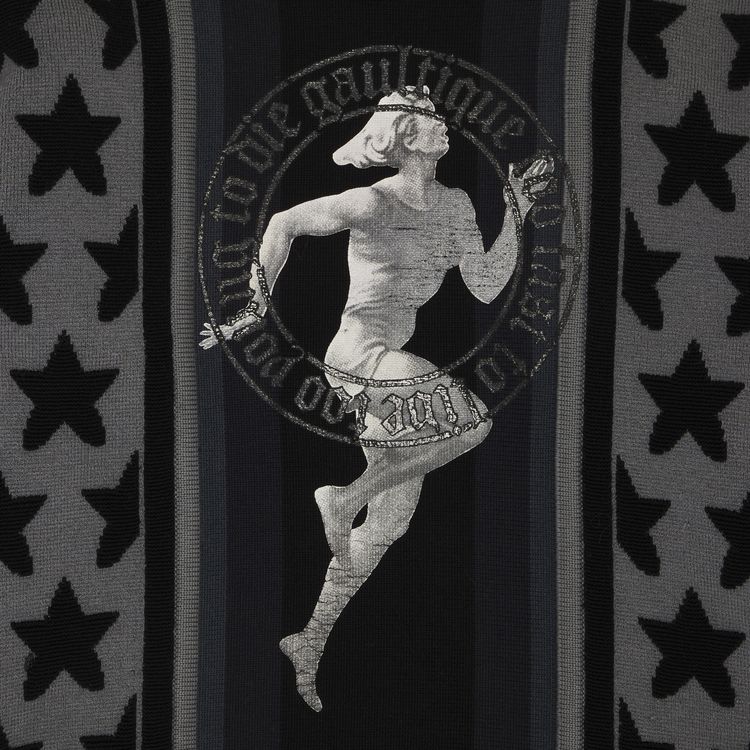 Jean Paul Gaultier Too Fast To Live Too Young To Die Sweater BlackGrey