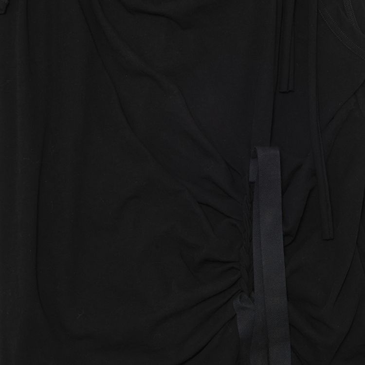 Yohji Yamamoto String Tank Top Black