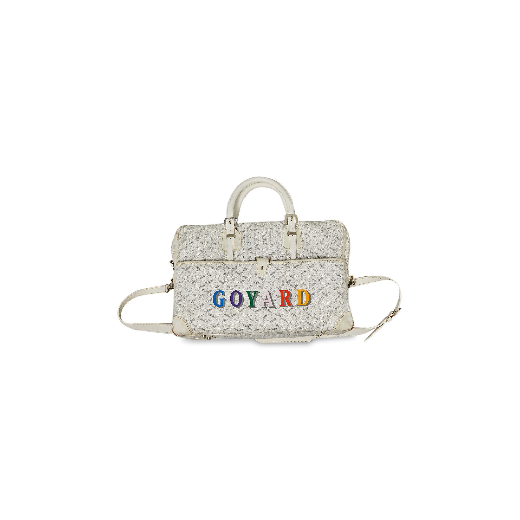 Buy Goyard Vintage Ambassade Bag White 4353 100000405VAB WHIT