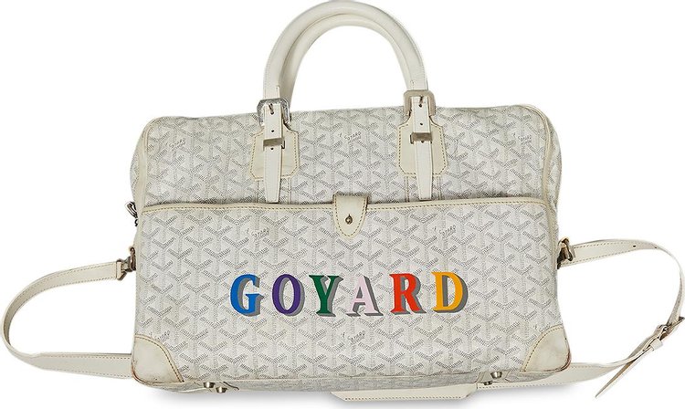 Goyard Vintage Ambassade Bag 'White'