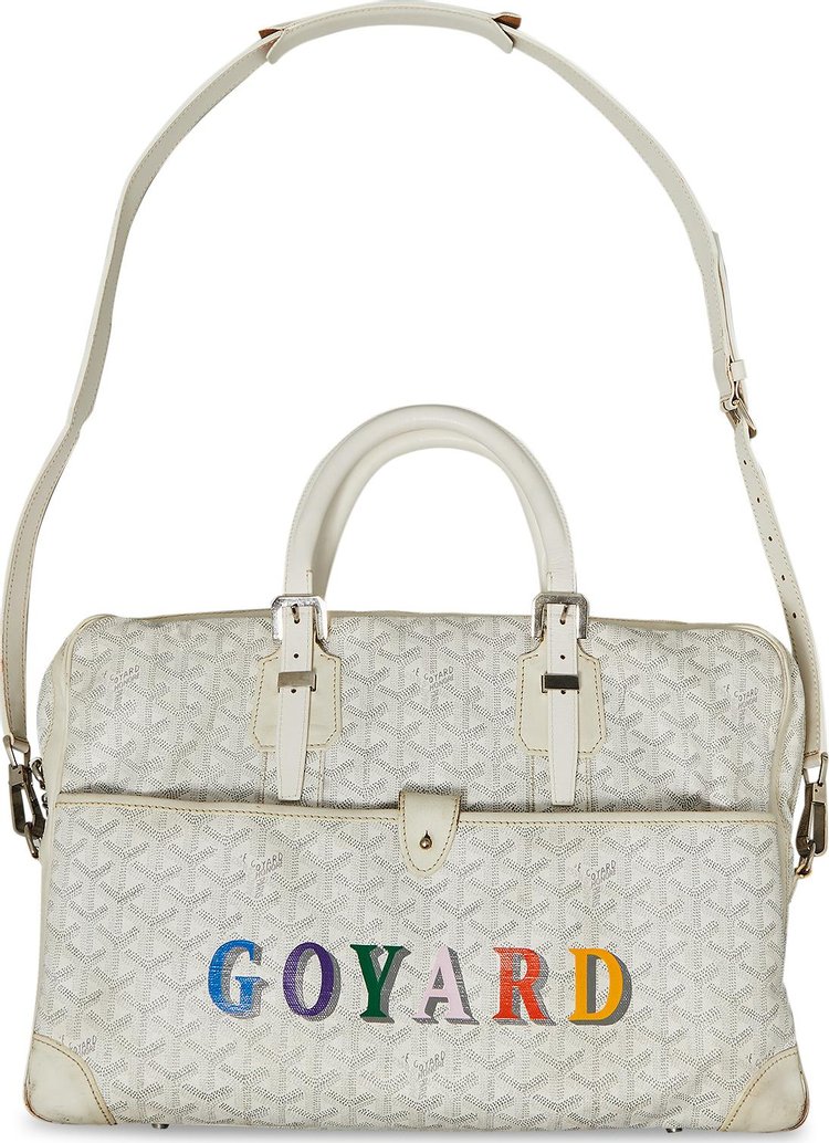 Goyard Vintage Ambassade Bag White