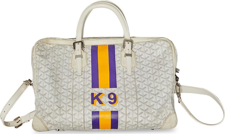 Goyard Vintage Ambassade Bag White