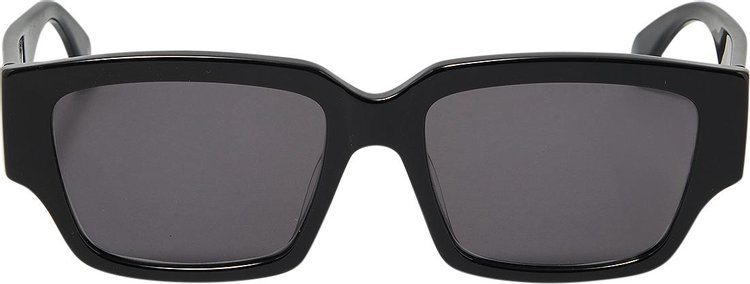 Alexander McQueen McQueen Graffiti Sunglasses 'Black'