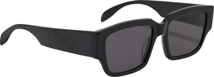 Alexander McQueen McQueen Graffiti Sunglasses Black