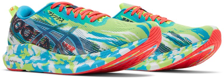 Asics Noosa Tri 13 Color Injection Pack   Hazard Green Digital Aqua