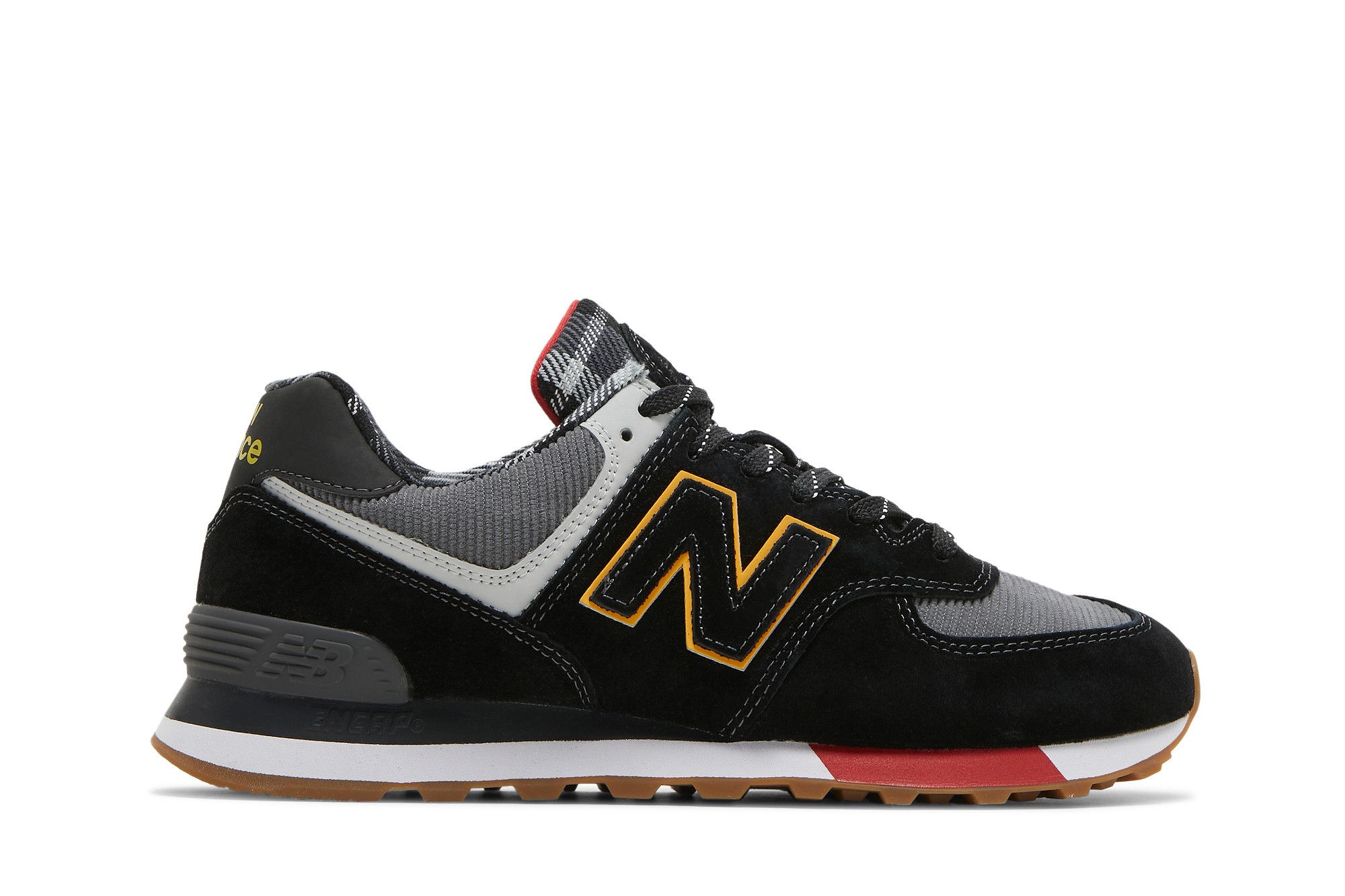 New balance plaid sneakers sale