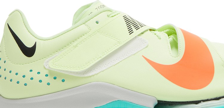 Air Zoom Long Jump Elite Barely Volt Hyper Orange