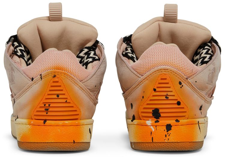 Gallery Dept x Lanvin Wmns Curb Light Sneakers Paint Drip   Pale Pink