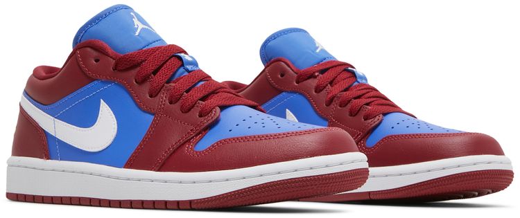 Wmns Air Jordan 1 Low Deep Red Blue