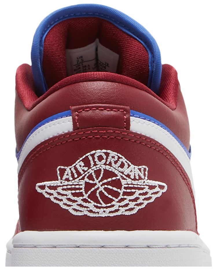 Wmns Air Jordan 1 Low Deep Red Blue