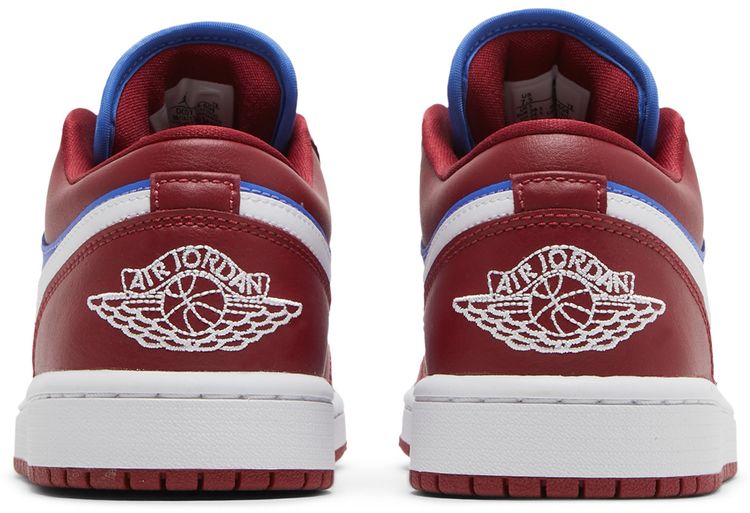 Wmns Air Jordan 1 Low Deep Red Blue