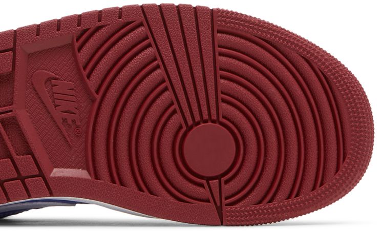 Wmns Air Jordan 1 Low Deep Red Blue