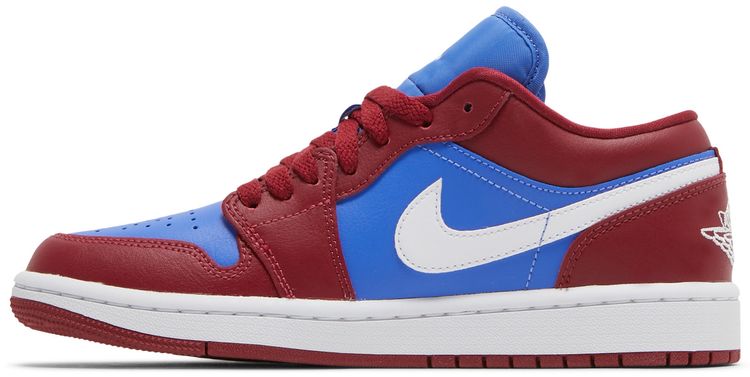 Wmns Air Jordan 1 Low Deep Red Blue