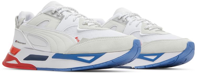 BMW Motorsport x Puma Mirage Sport White Strong Blue Fiery Red