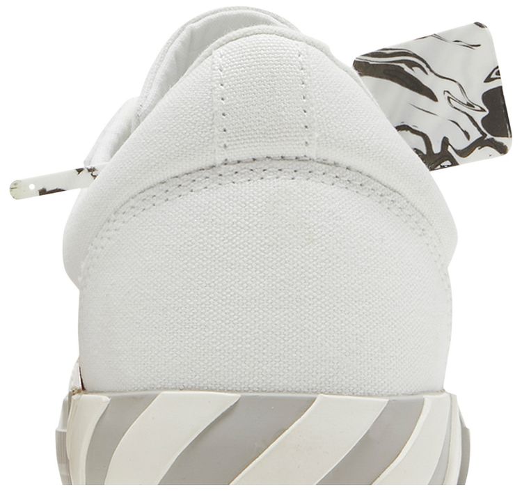 Off White Vulc Sneaker White Grey