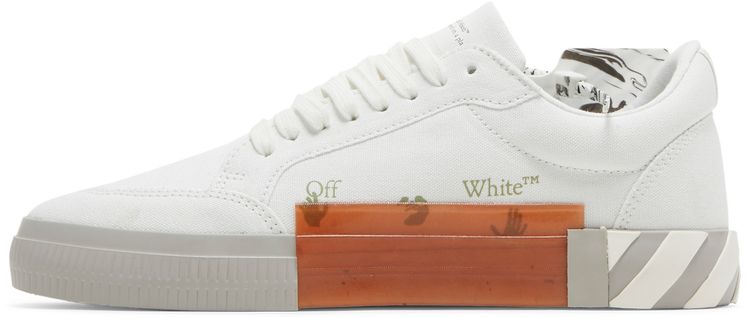 Off White Vulc Sneaker White Grey