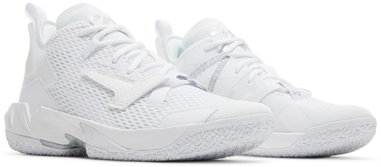Air Jordan Why Not Zer04 Triple White