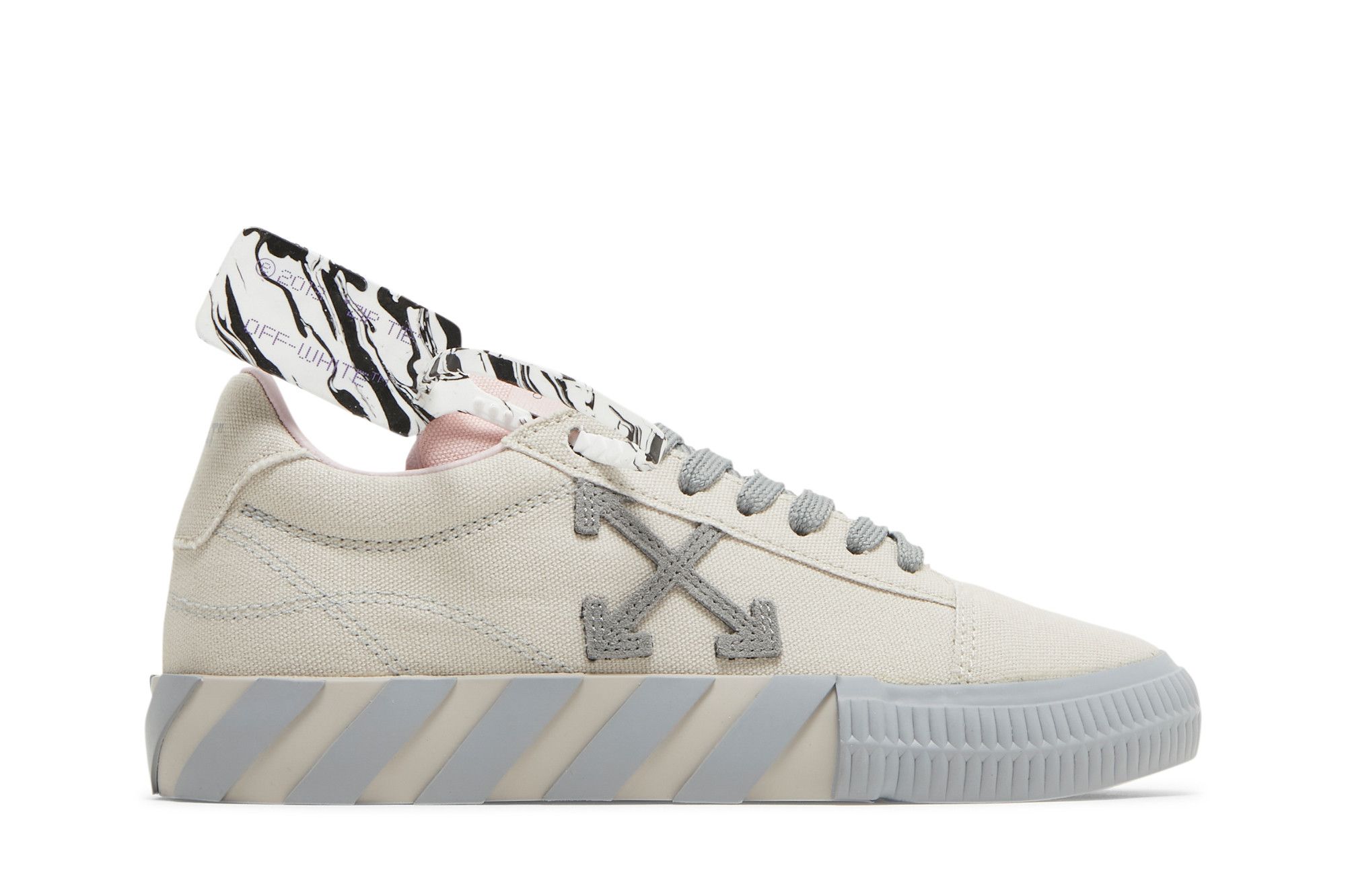 Off White Wmns Vulc Sneaker Beige Grey