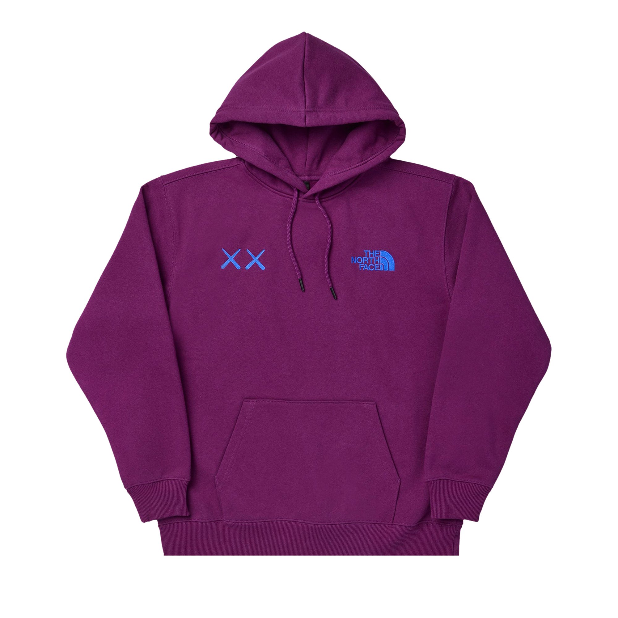 The North Face x KAWS Pullover Hoodie 'Pamplona Purple' | GOAT