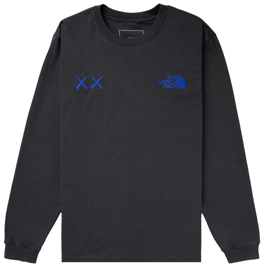 Buy The North Face x KAWS LongSleeve Tee 'Asphalt Grey' NF0A7WLM0C5