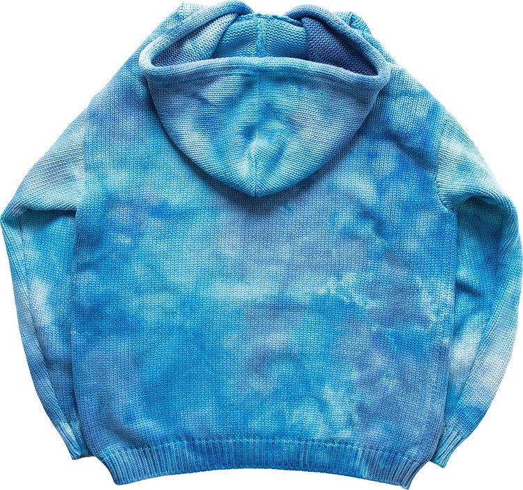 Camp High Sky High Knit Hoodie Indigo