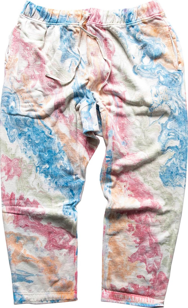 Camp High Marble Dye Sweatpants 'Multicolor'