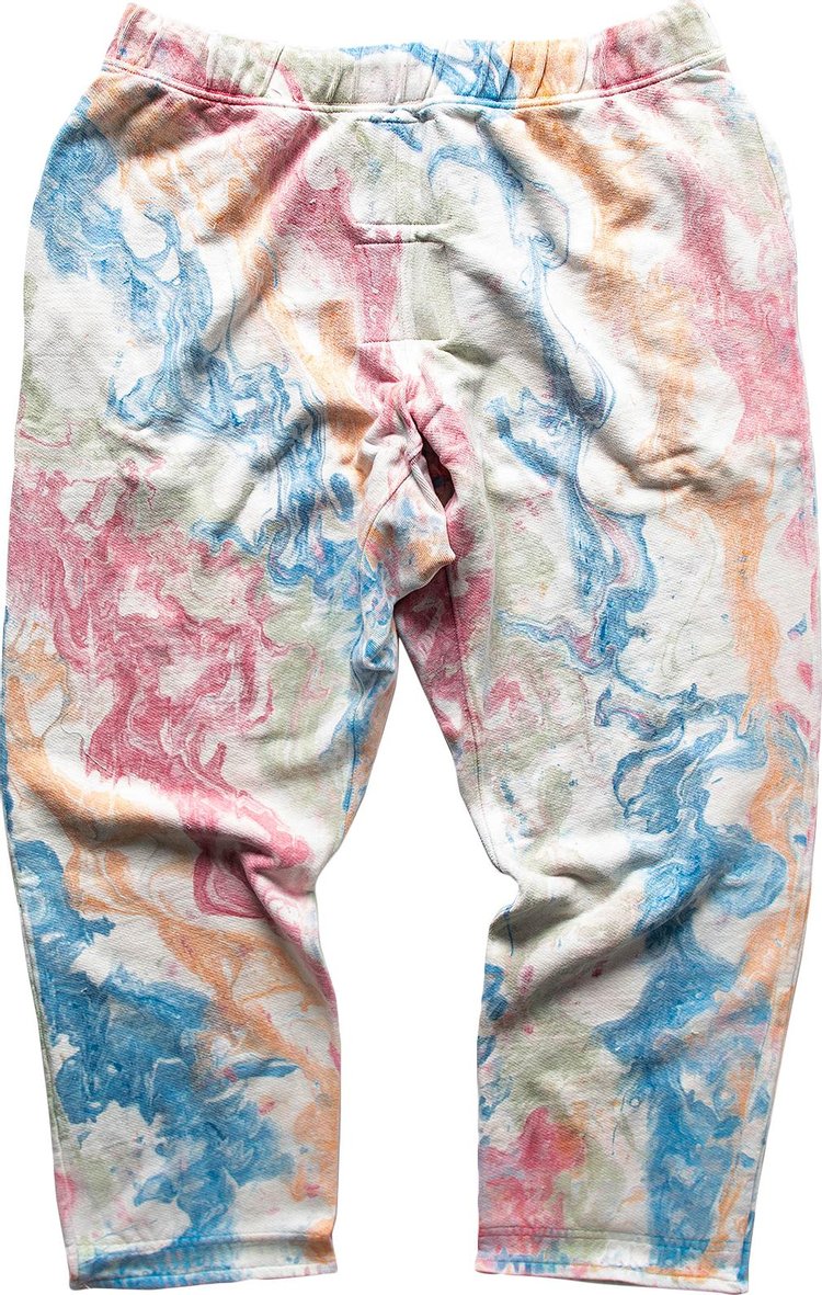 Camp High Marble Dye Sweatpants Multicolor