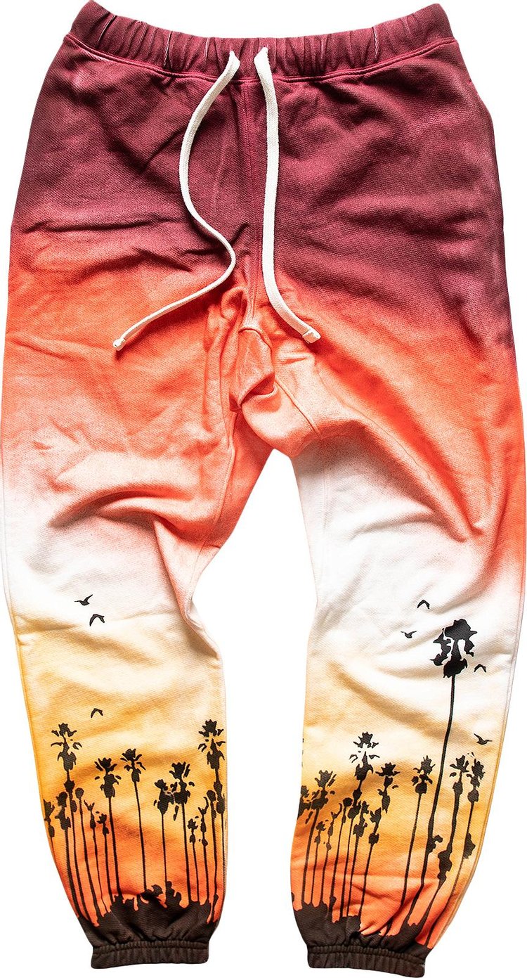 Camp High Sunset Sweatpants 'Red'