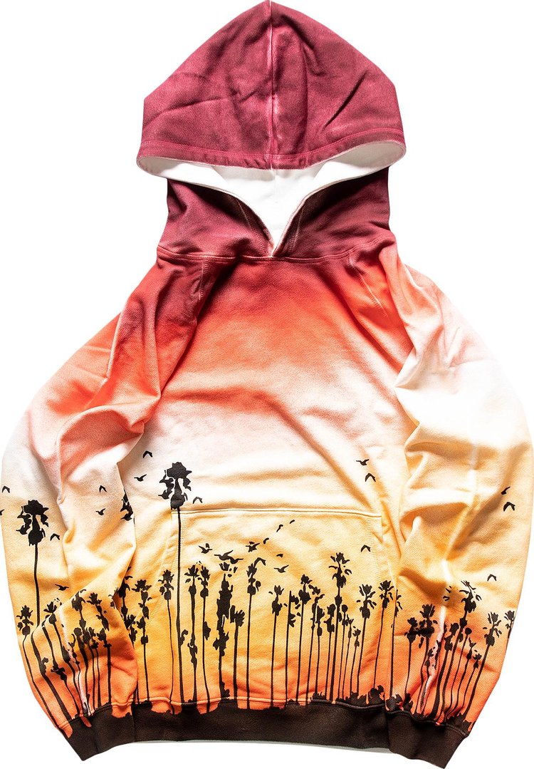 Camp High Sunset Hoodie 'Red'
