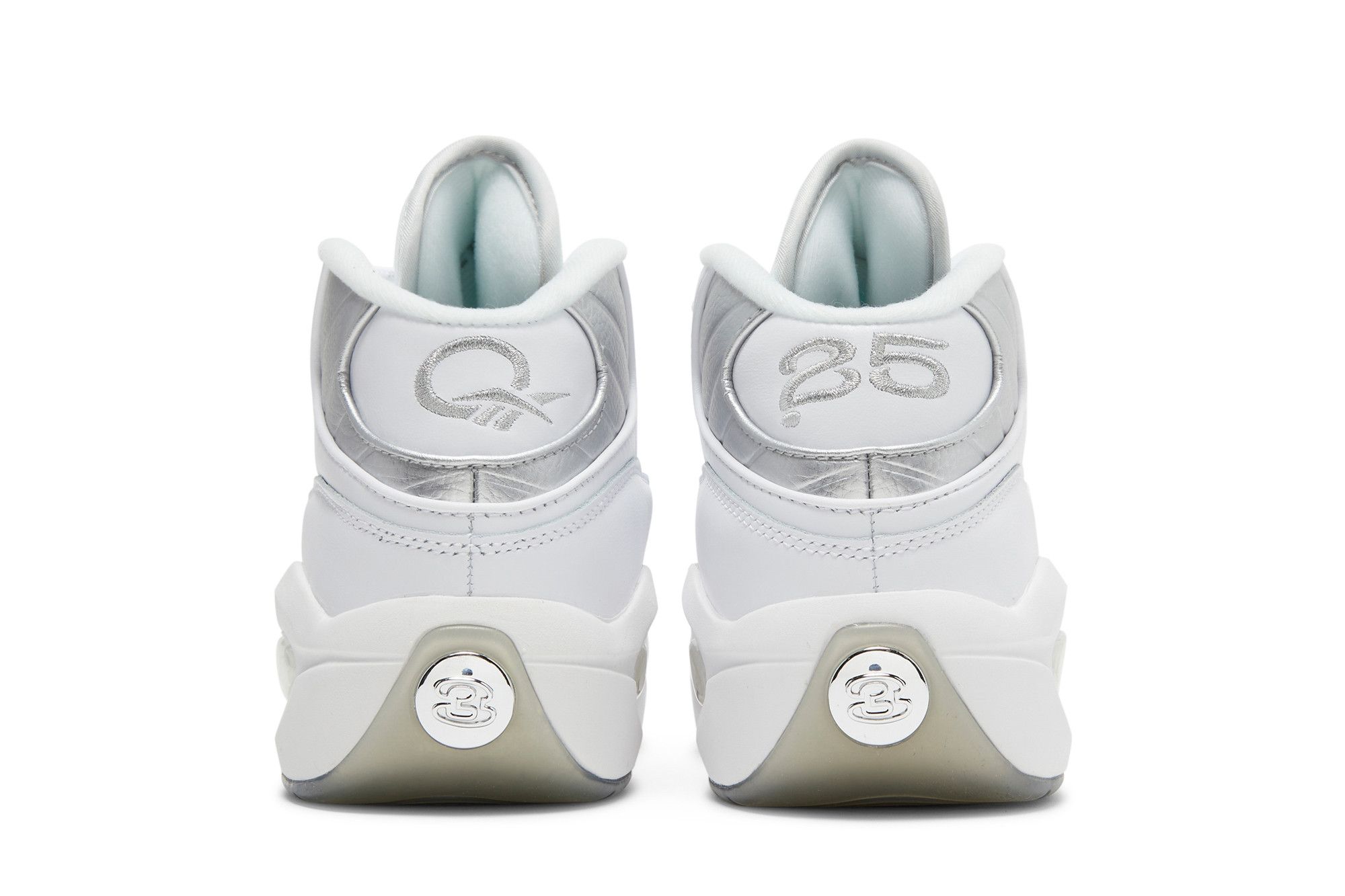 Reebok question mid white mint cheap