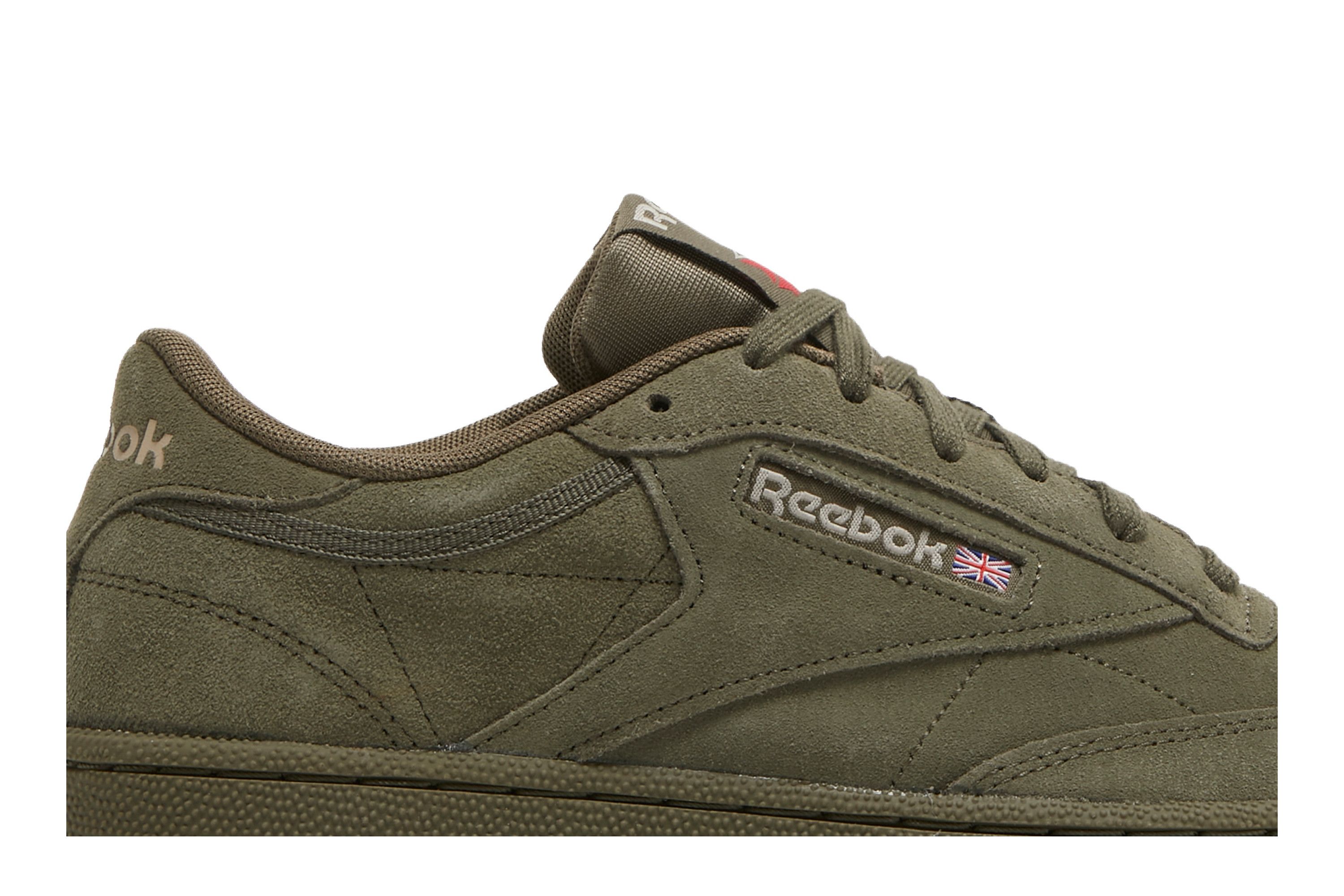 Reebok army green shoes online