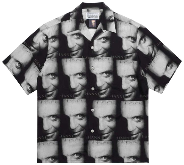 Wacko Maria Hannibal Short Sleeve Hawaiian Shirt Grey